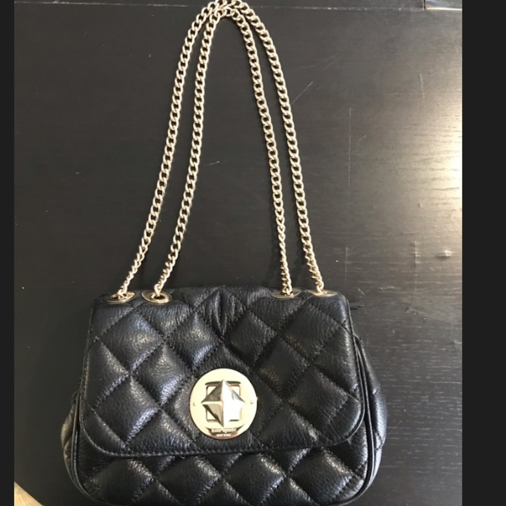 Kate Spade Quilted Gold Coast Chain Bag